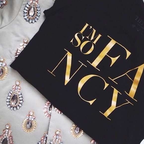t+j Designs I'm So Fancy Graphic Tee - Picture 2 of 4